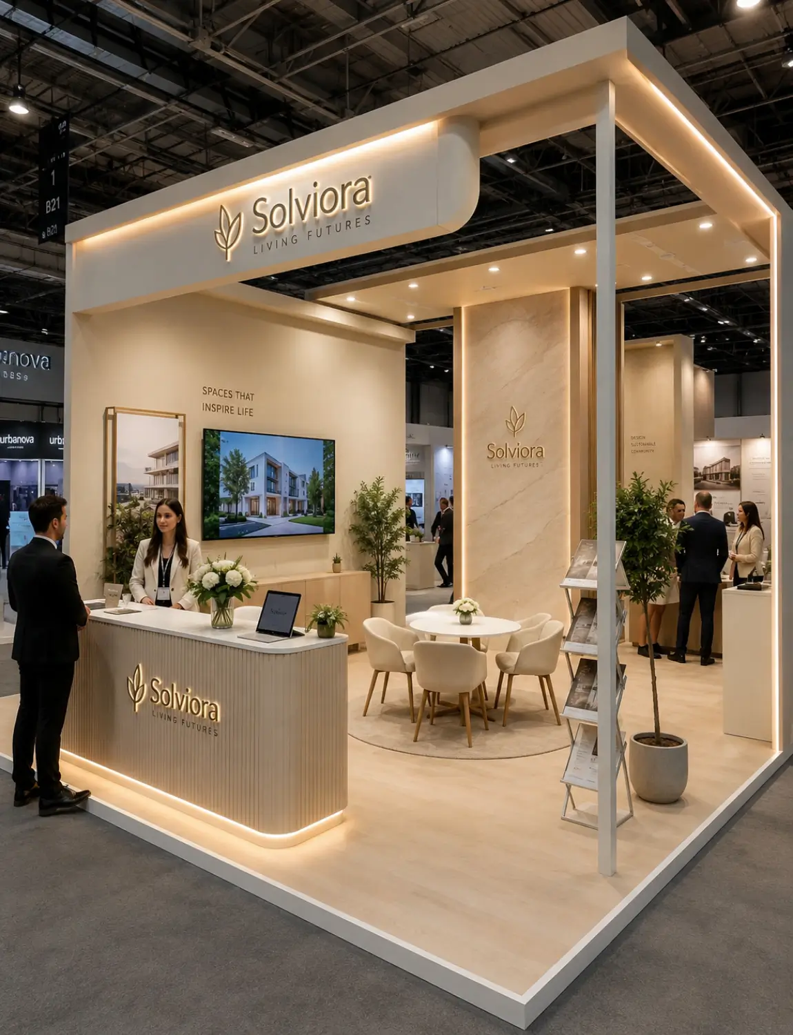 Custom Exhibition Stands and Trade Show Booth Design in Kuwait