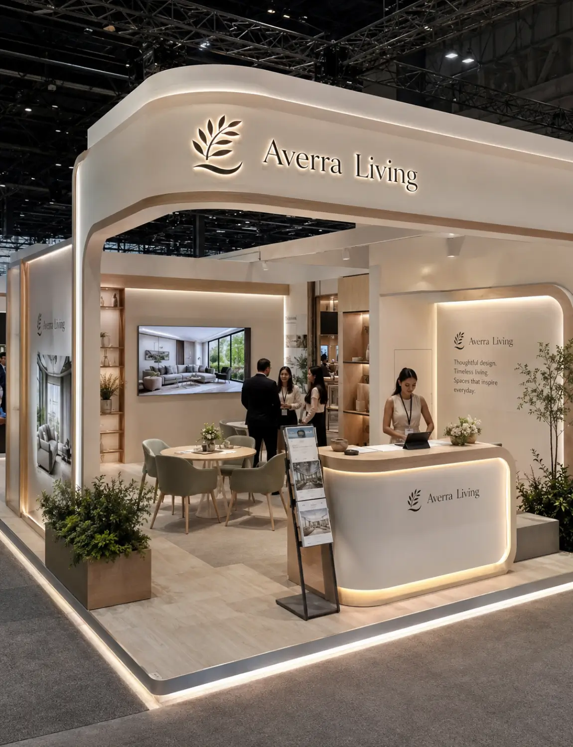 Exhibition Booth Fabrication, Graphics and AV Support