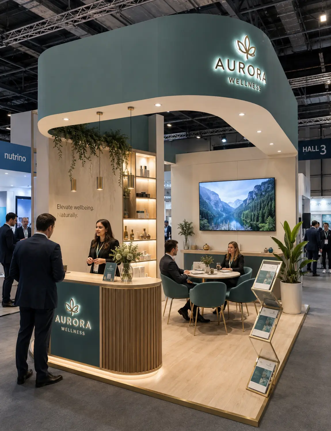 Modular, Reusable and Sustainable Exhibition Stands