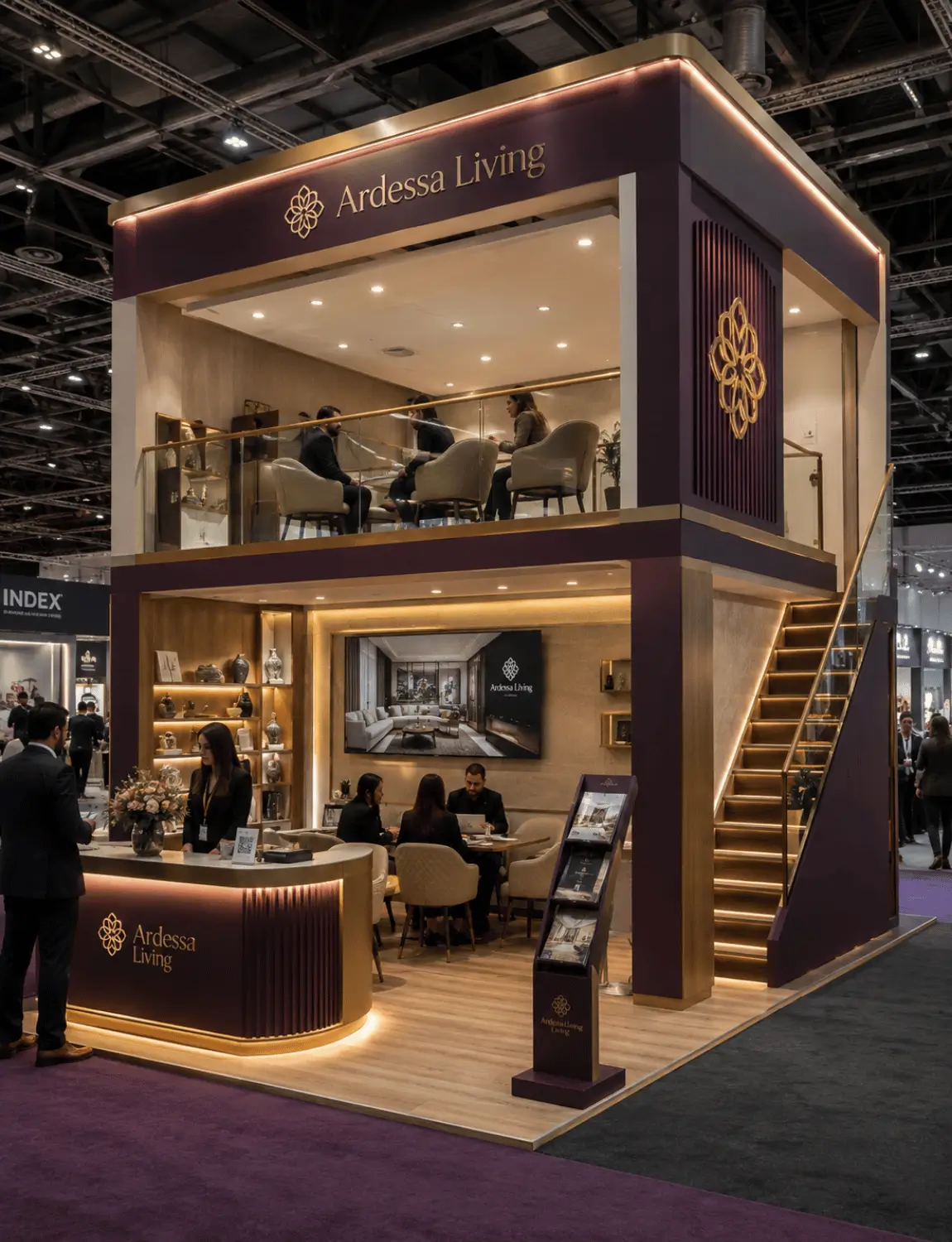 Custom, Modular, Double-Decker and Pavilion Stands _