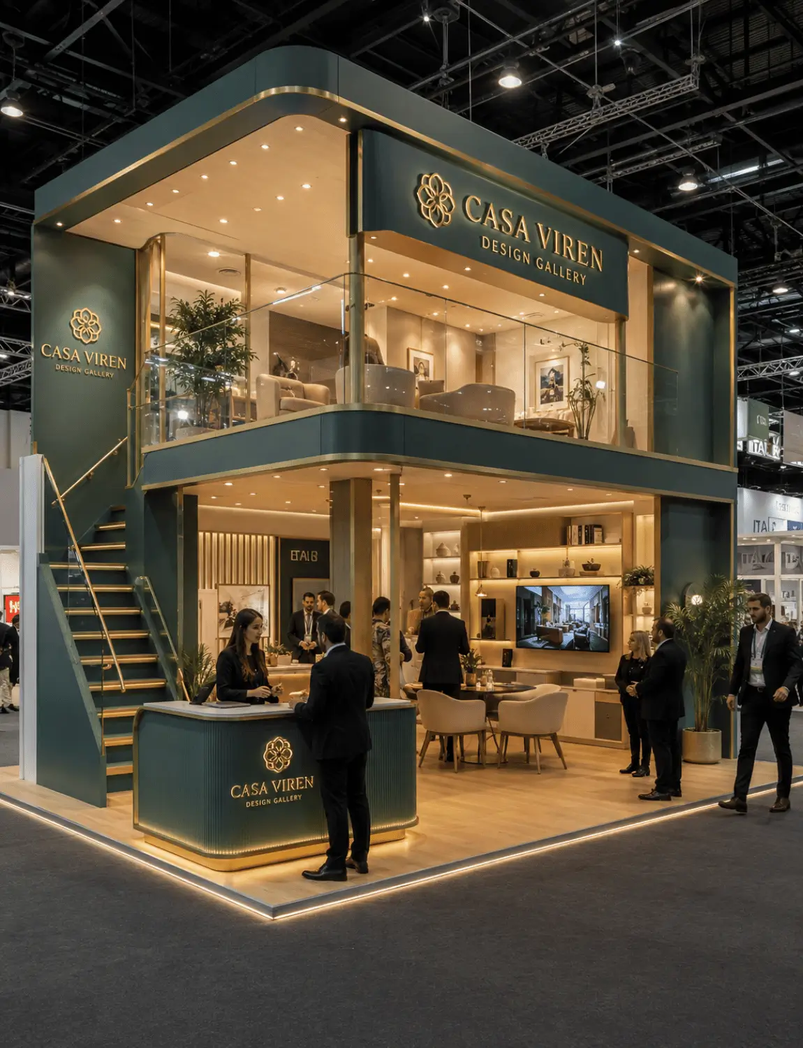 Custom, Modular, Double-Decker and Pavilion Stands