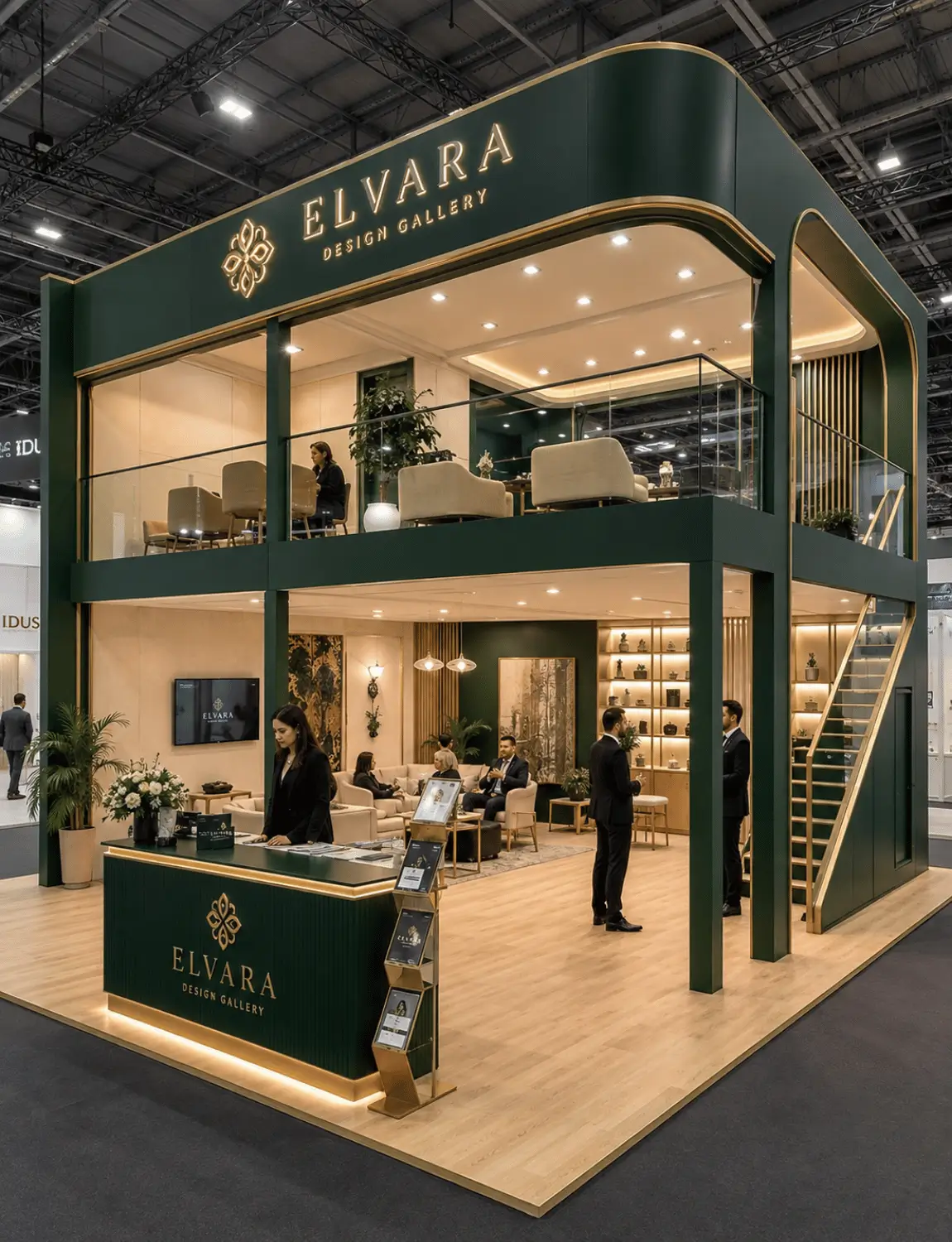 Custom, Modular and Double-Decker Exhibition Stands in Hamburg _