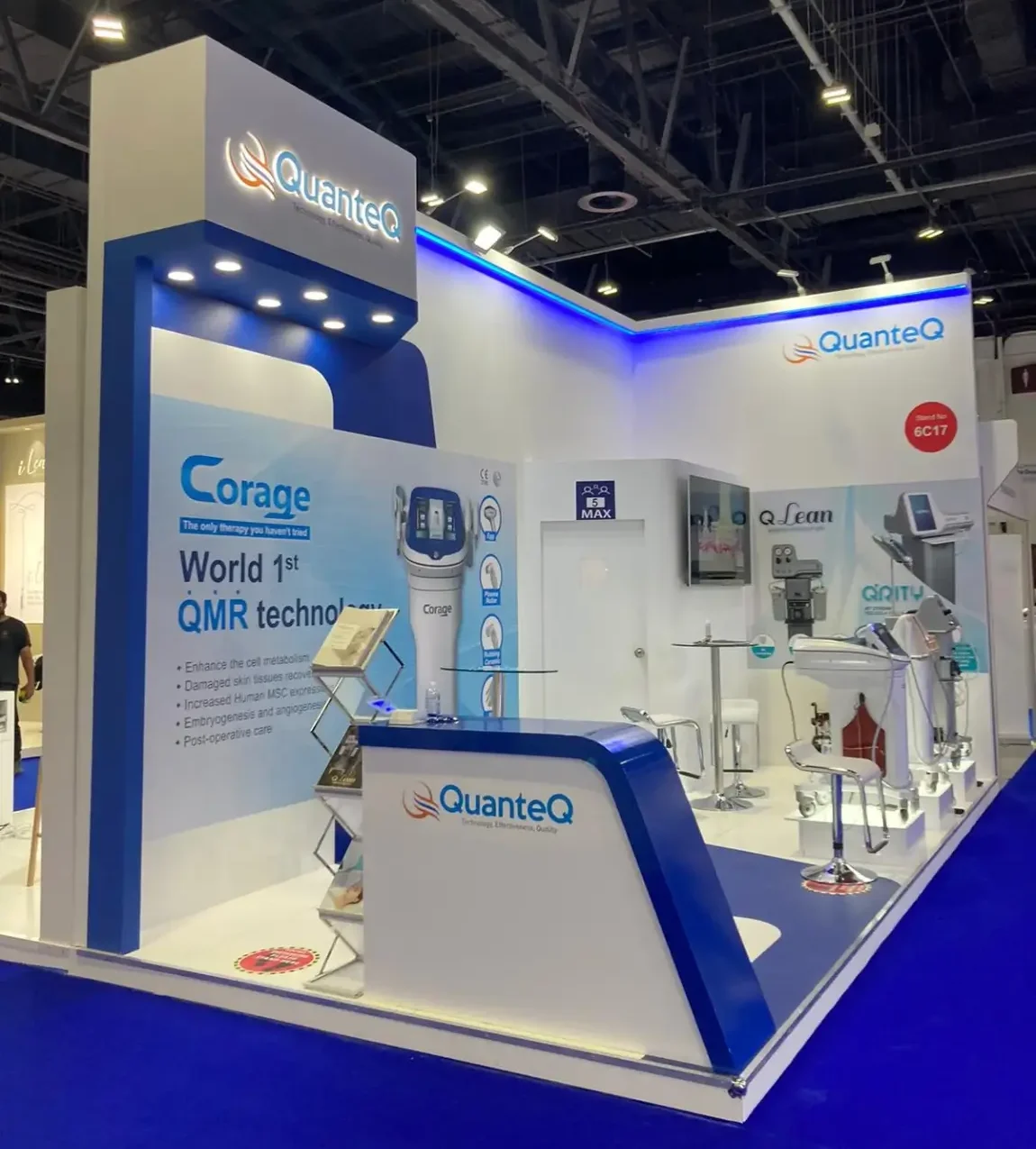exhibition stand construction in France
