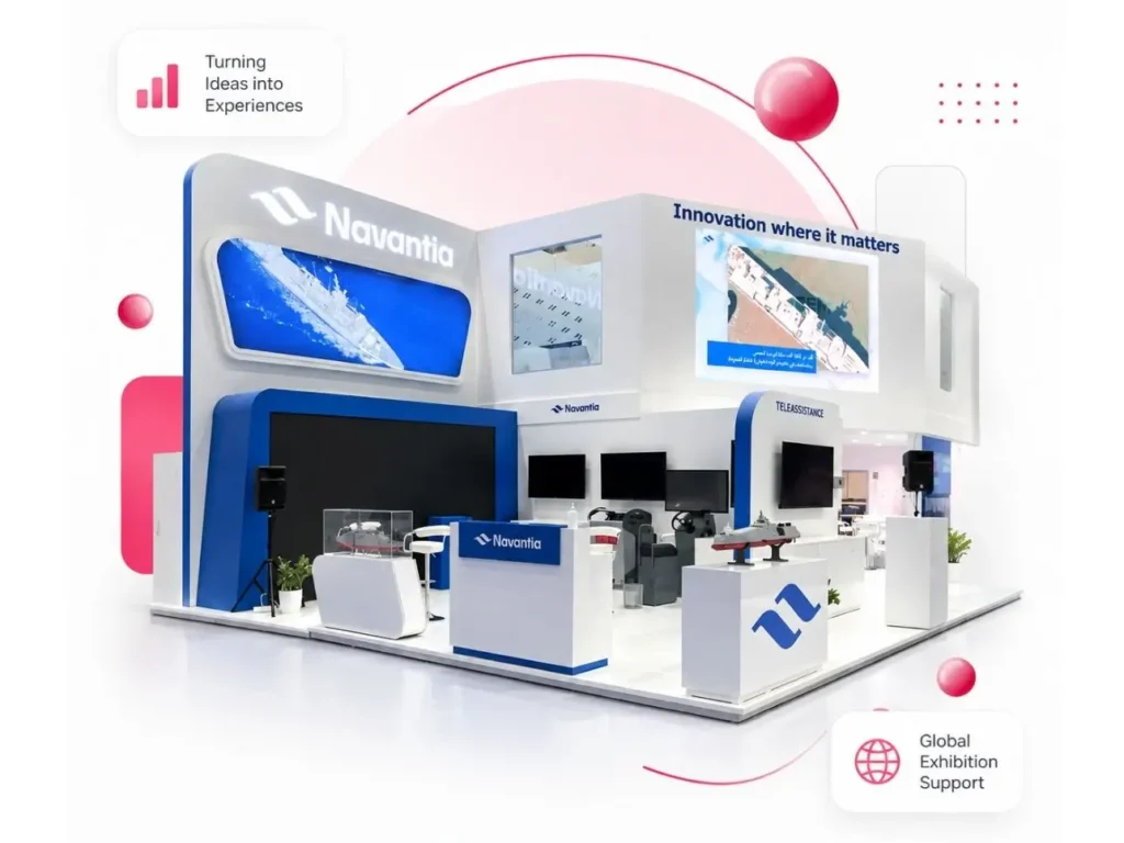 exhibition stand manufacture in Italy