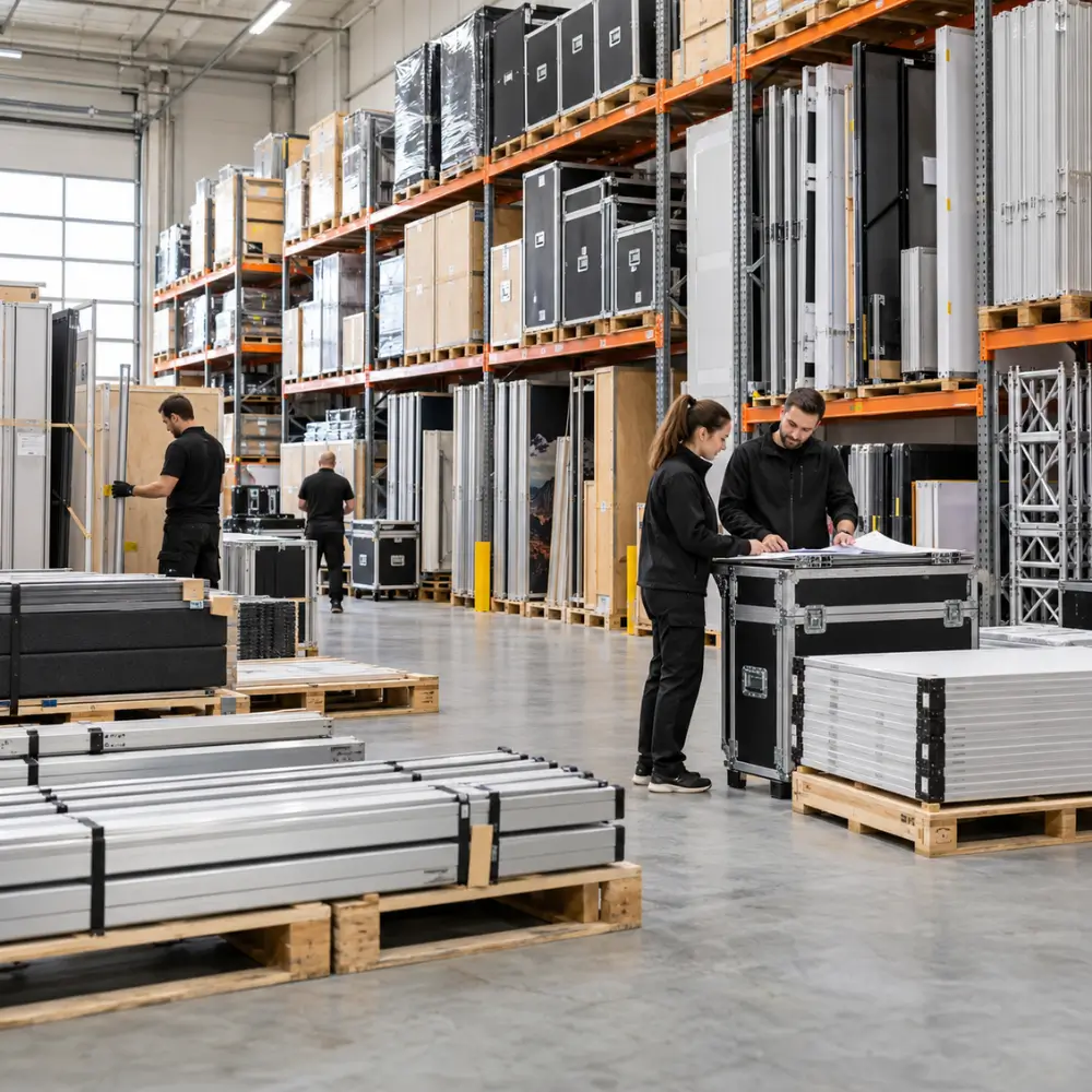 trade show exhibit storage